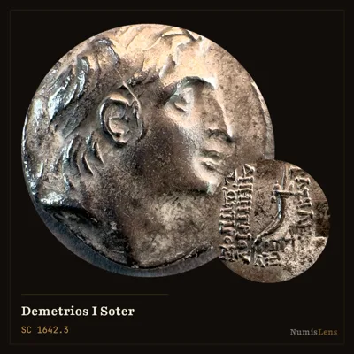 Demetrios I Soter — Drachm, Cornucopia, Antioch