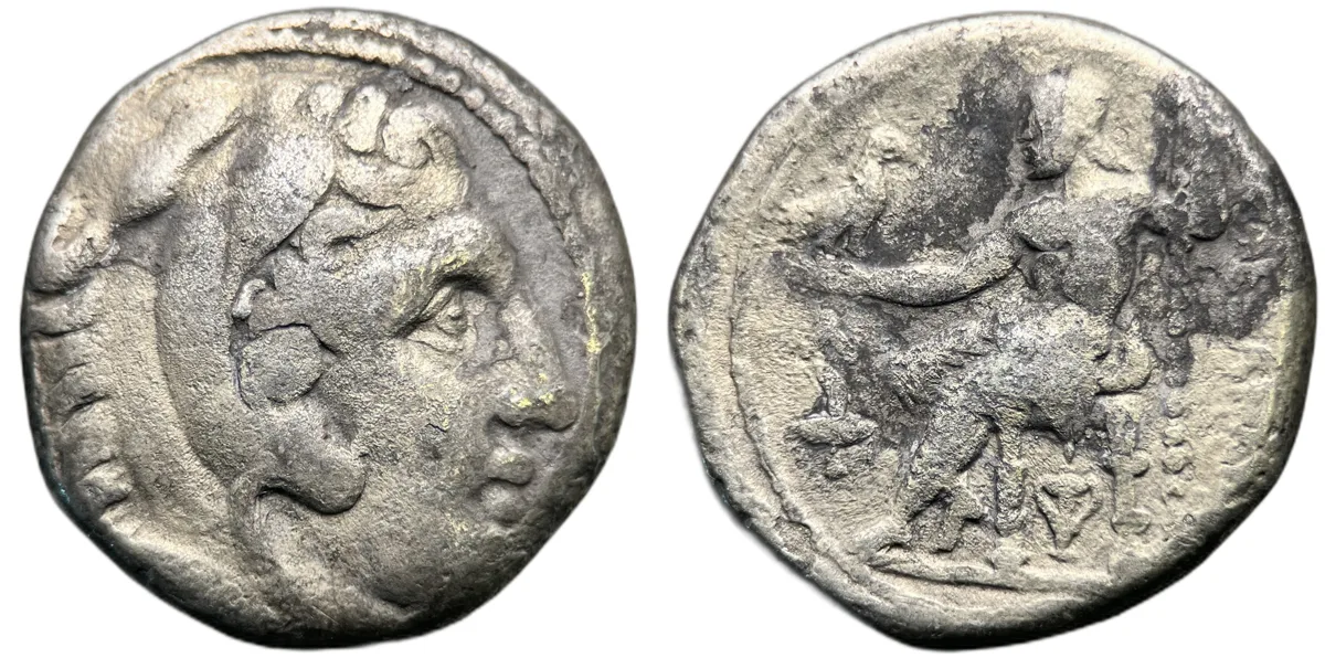 Kingdom of Macedon Alexander III "The Great" tetradrachm Amphipolis mint