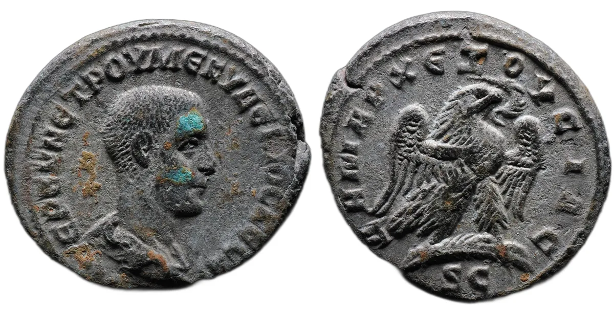 Herennius Etruscus, as Caesar, AD 249-251, Tetradrachm