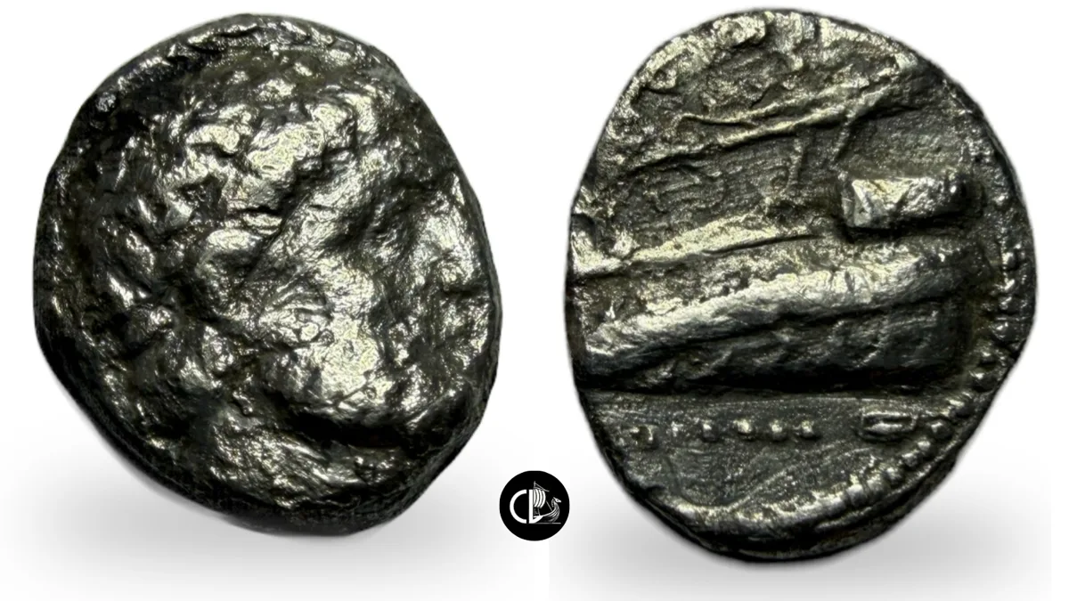 PHOENICIA, Arados. Tetrobol. Circa 240-119 BC