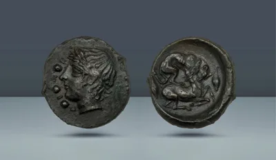 Sicily. Piakos (Piacus). c. 425-410 BC.