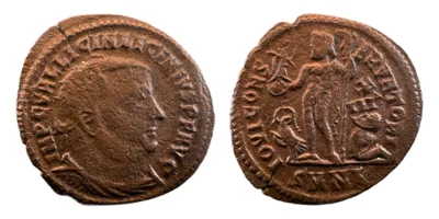 Licinius I — Nummus, Jupiter, Nicomedia