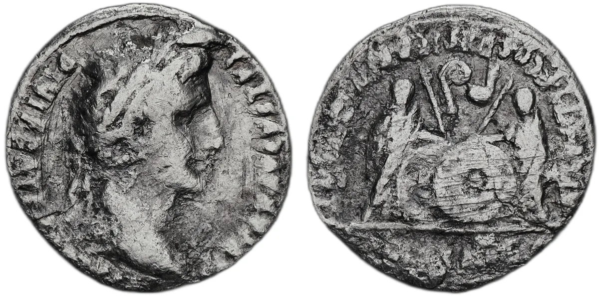 Augustus, 27 BC - 14 AD, Denarius