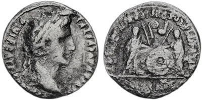Augustus, 27 BC - 14 AD, Denarius