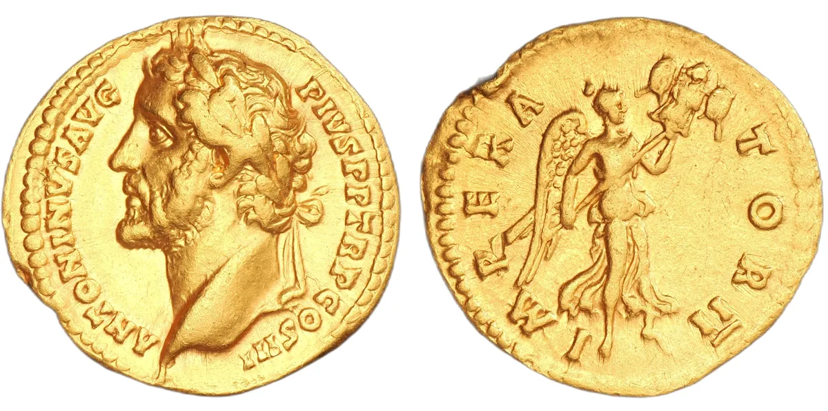 Antoninus Pius. AD 138–161. AV Aureus