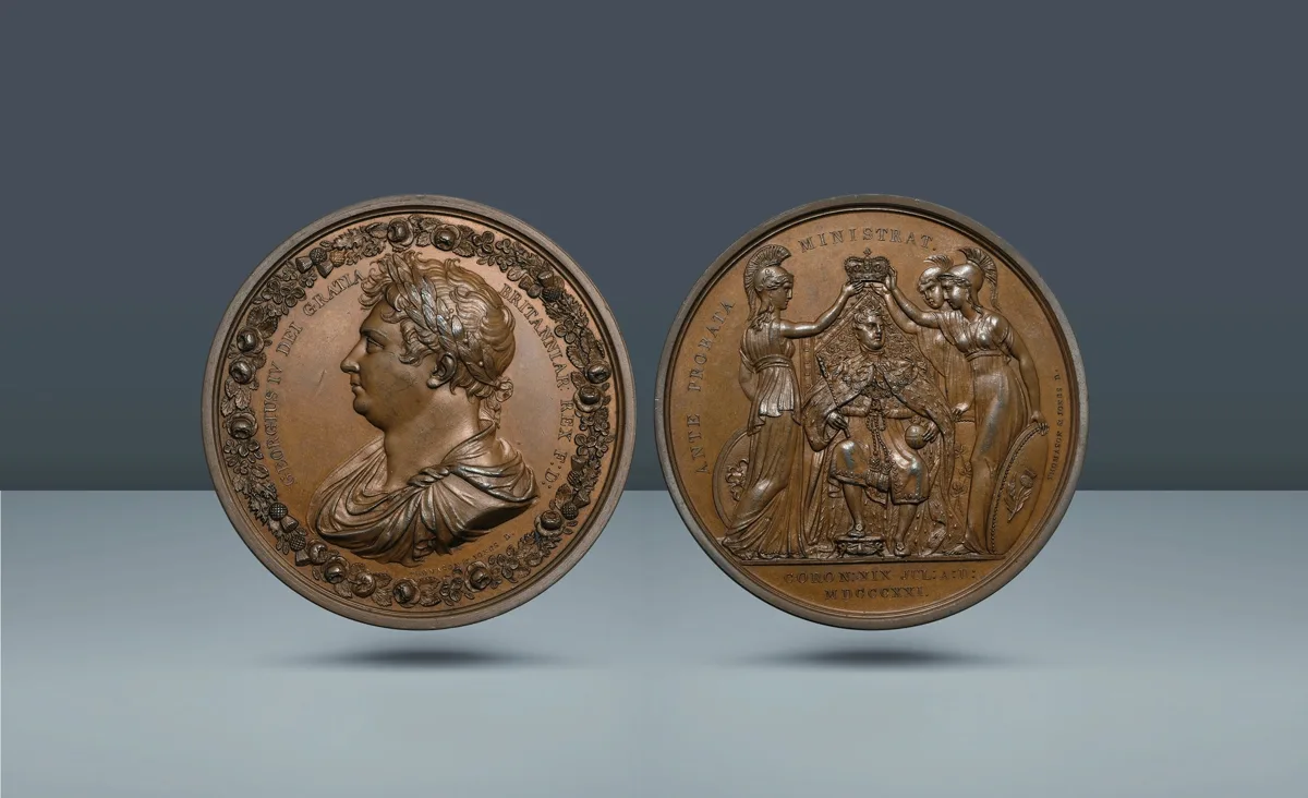 United Kingdom, England. George IV, 1820-1830 Thomason & Jones, c. 1821 AD