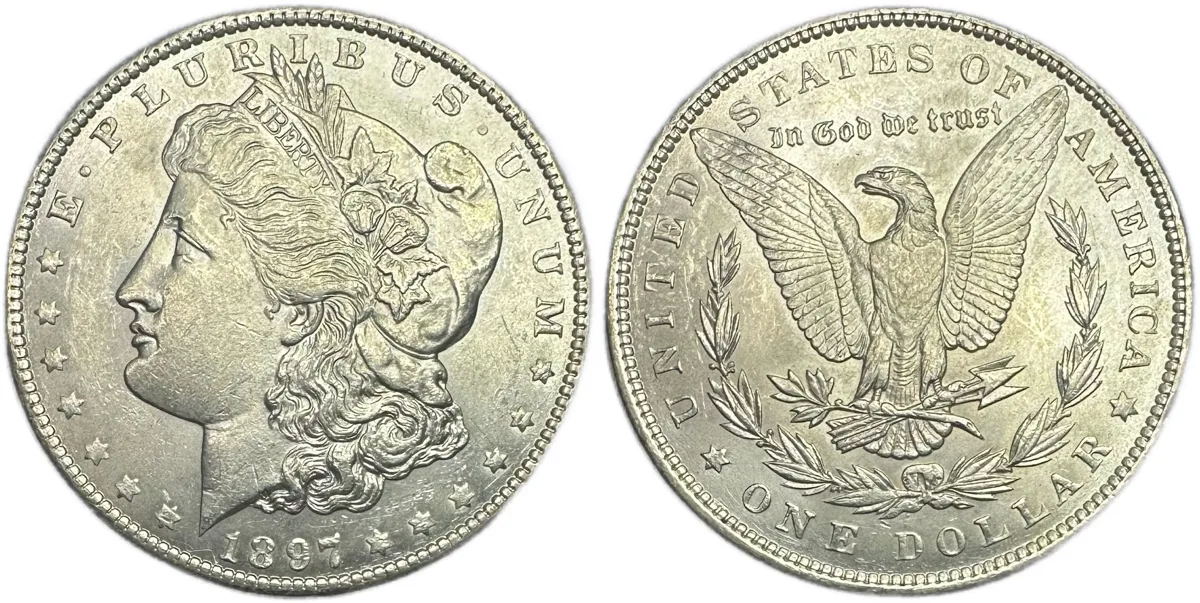 1897 Morgan Dollar