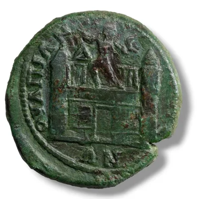 ROMAN PROVINCIAL – Thrace Geta as Caesar, AD 198-209 AE 28 – Anchialus