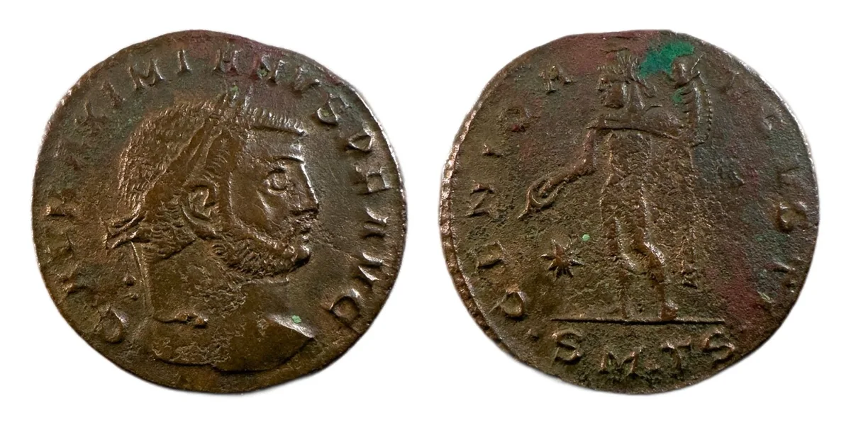 Galerius — Follis, GENIO AVGVSTI, Thessalonica
