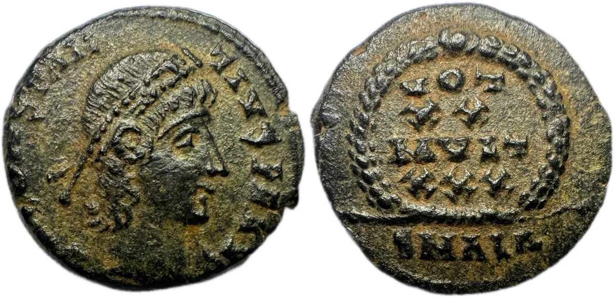 Constans, as Augustus. Alexandria. AD 347-348