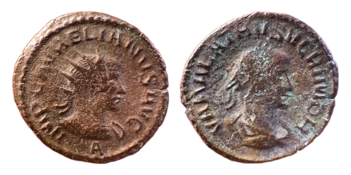 Aurelian & Vabalathus — Antoninianus, Antioch