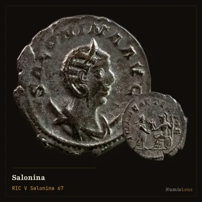 Salonina — Antoninianus, ROMAE AETERNAE, Eastern Mint