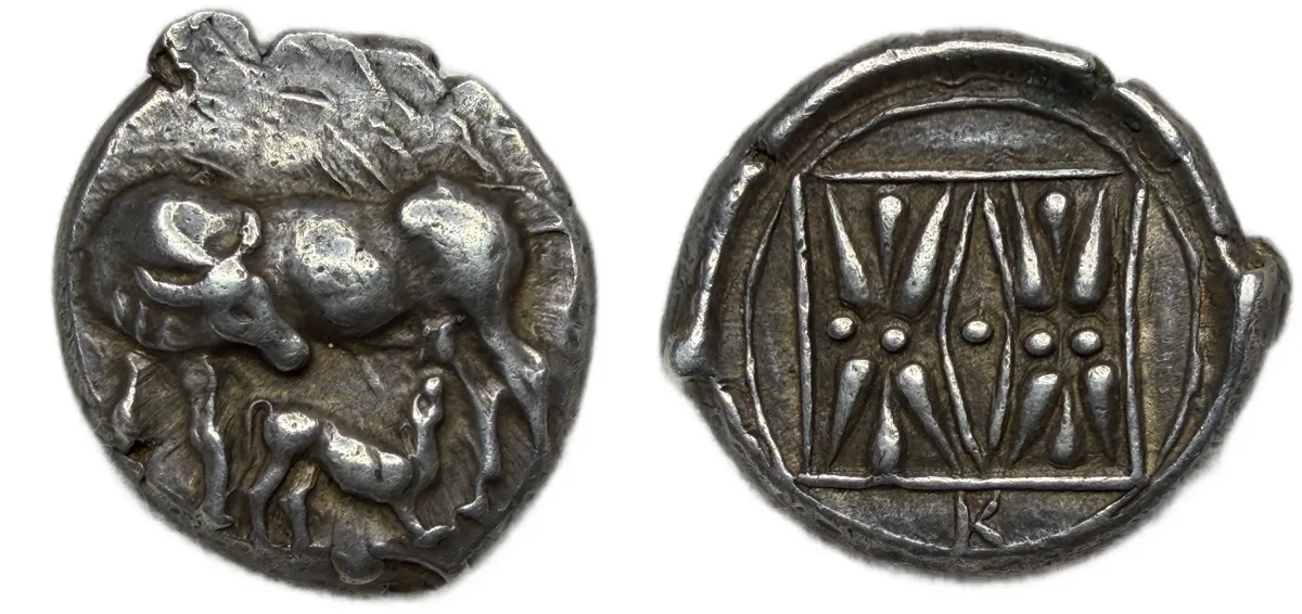 Korkyra Stater Circa 433/2-375/60 BC.