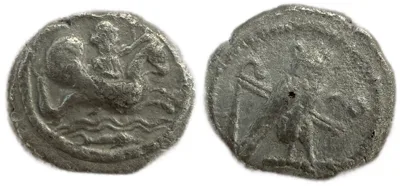 PHOENICIA, Tyre. Circa 347-332 BC. Owl Shekel