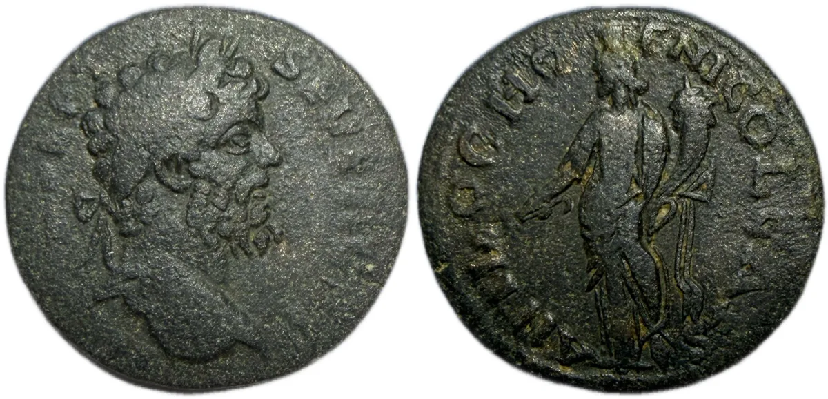 Pisidia, Antiochia. Septimius Severus. AD 193-211