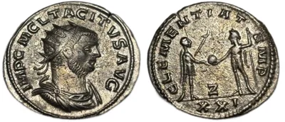 Tacitus 275-276 Silvered Antoninianus. Antioch