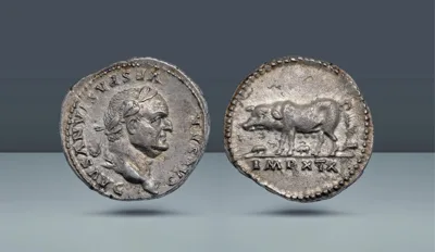 Vespasian. 69-79 AD. Rome.