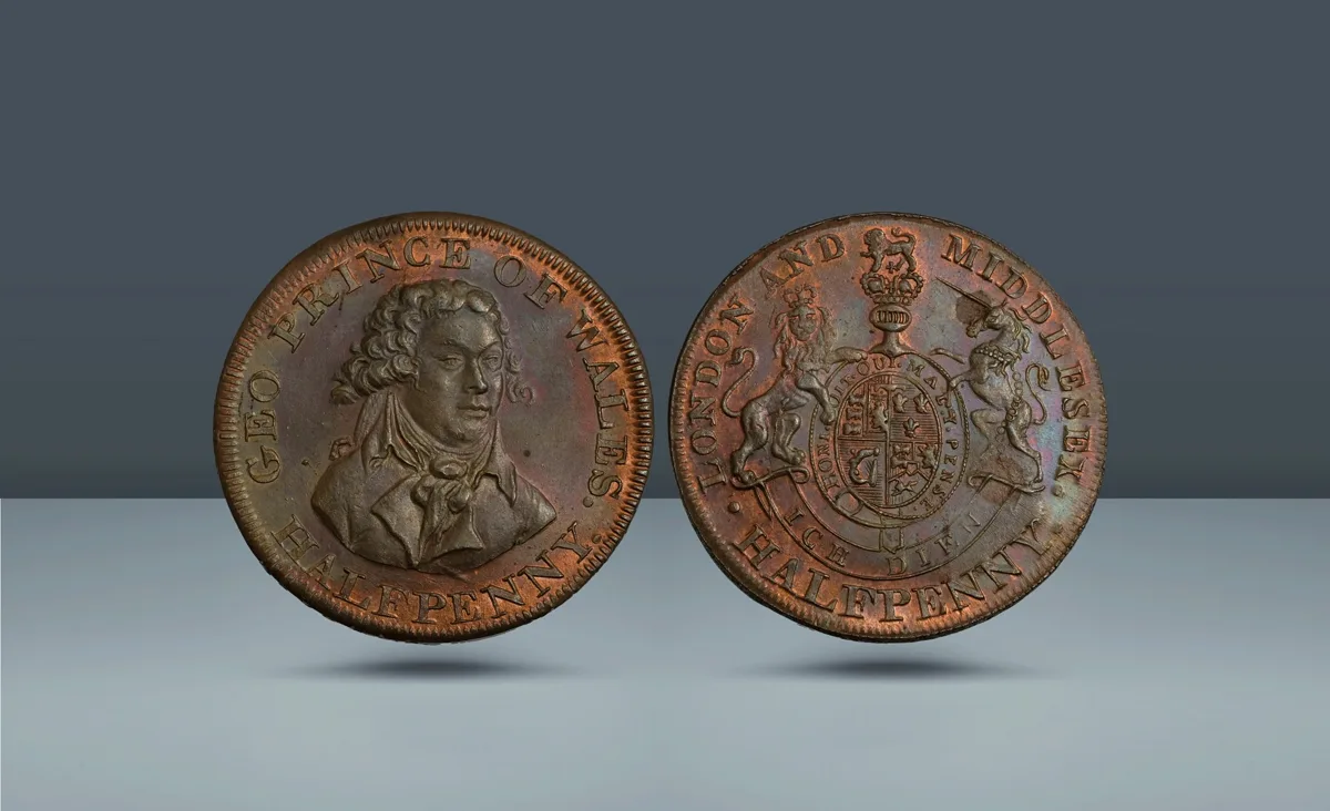 Great Britain, London. During reign of George III, c. 1760-1820 AD, National Series, c. 1794 AD