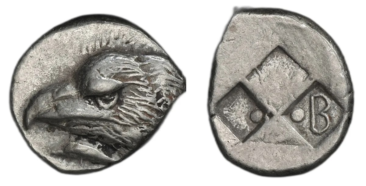 Paphlagonia, Sinope. Circa 425–410 BC. AR Drachm