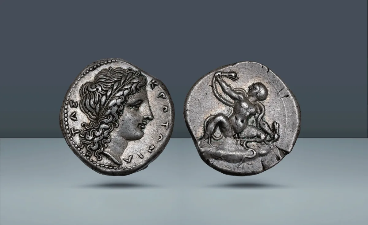 Bruttium, Kroton. c. 350-340 BC