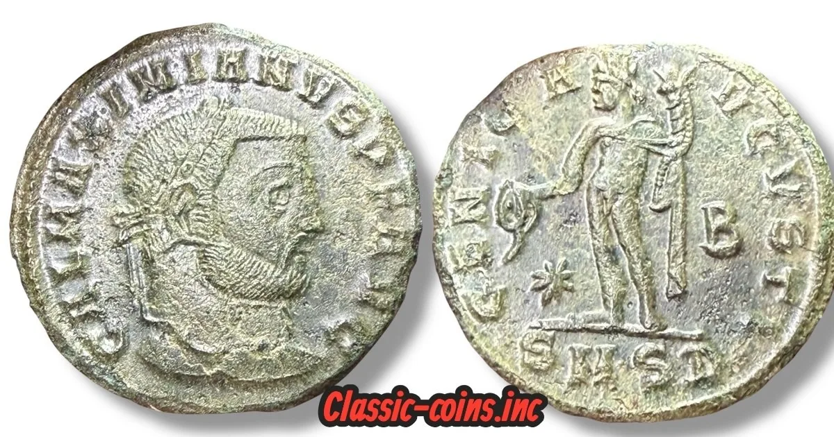 Maximinus II (Maximinus Daia) 305–313 AD.