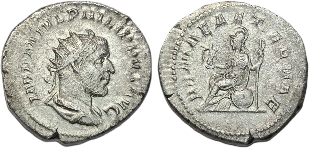 Philip I the Arab Silver Antoninianus RIC IV.3 # 106A A.D.  244 - 249