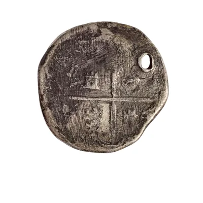 Shipwreck Coins Spain, cob 1 real