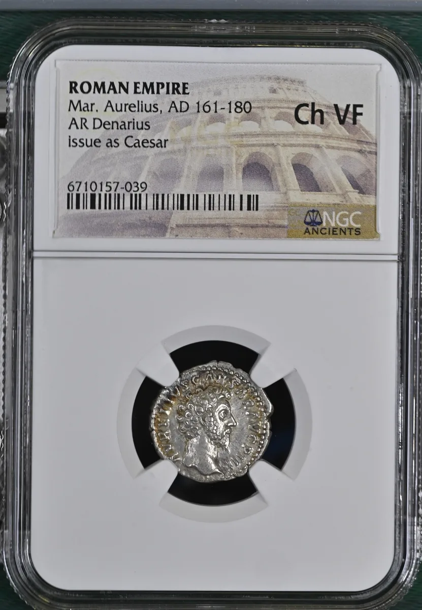 Marcus Aurelius, AD 161-180 AR Denarius