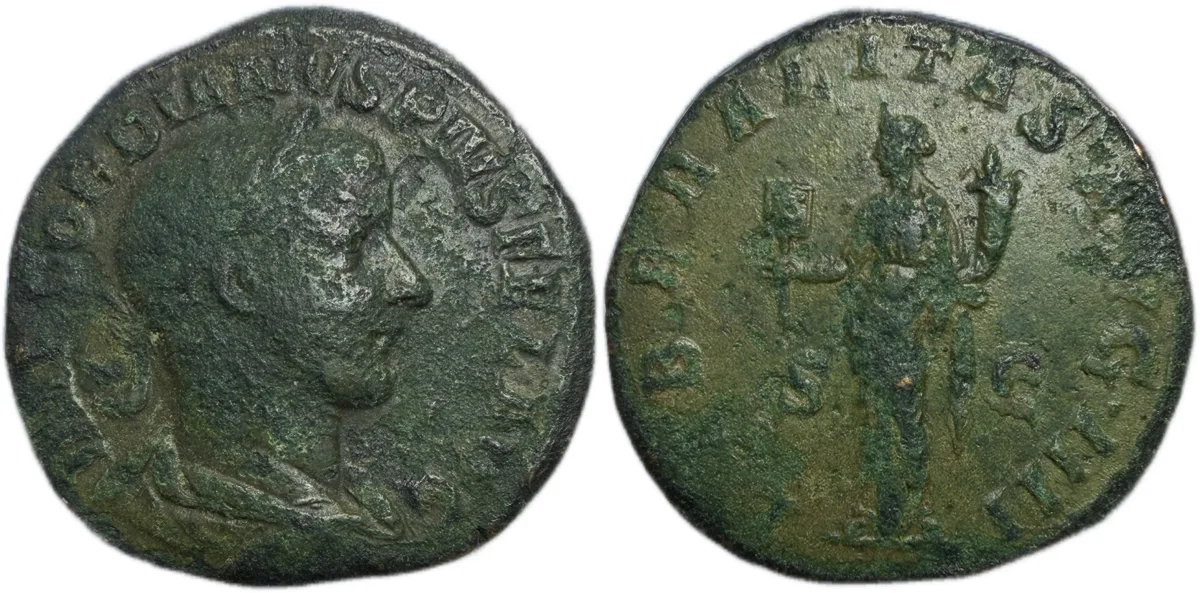 Gordian III. Sestertius, Rome, AD 241-243