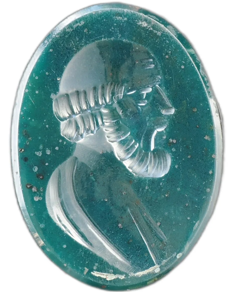 Hellenistic Period, 1st Cent. BC – 1st Cent. AD. Intaglio in Heliotrope