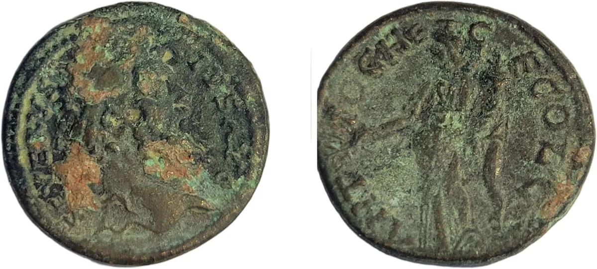Septimus Severus Antioch, Pisidia Tyche Reverse