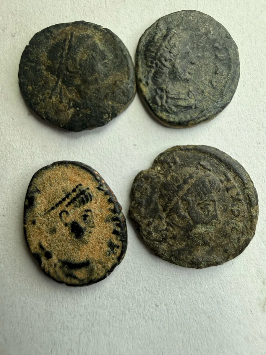 4 LRBC (Late Roman Bronze Coins)