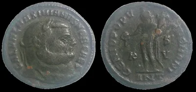 ROMAN: Constantius I, as Caesar (Sturck 300-301 AD), AE 26mm 9.79gm Follis, Antioch mint