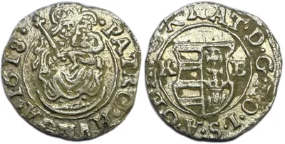 Hungary, Matthias II. Denier, 1618