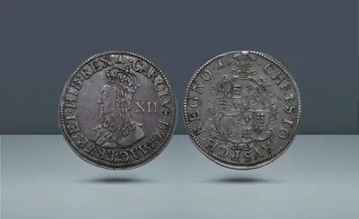 United Kingdom, London. Charles I, 1625-1649  Tower Mint, c. 1634-1635