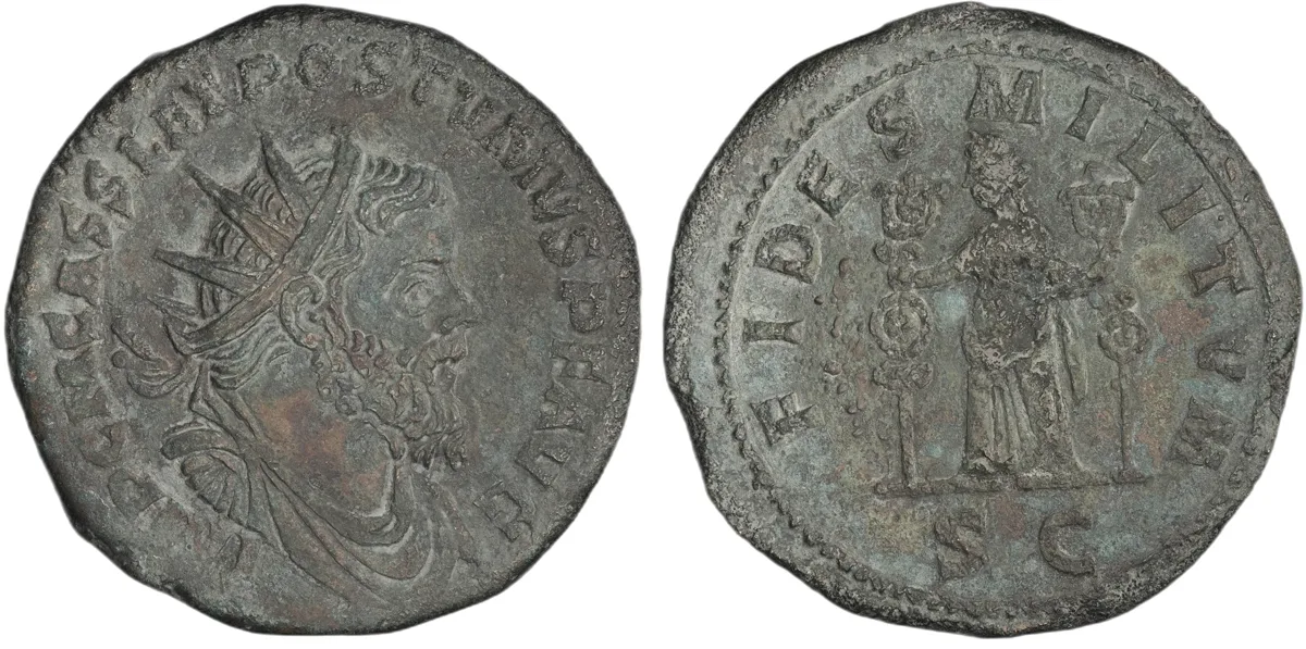 Postumus, 261-269, Double Sestertius