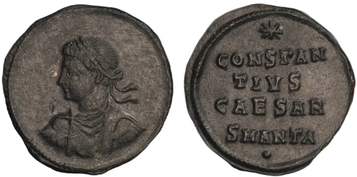 Constantius II, as Caesar, AE2