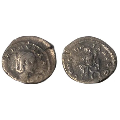 Julia Paula, Augusta. 219-220 AD. AR Denarius (2.30g, 18mm). Rome mint. Struck 220 AD. RIC 211