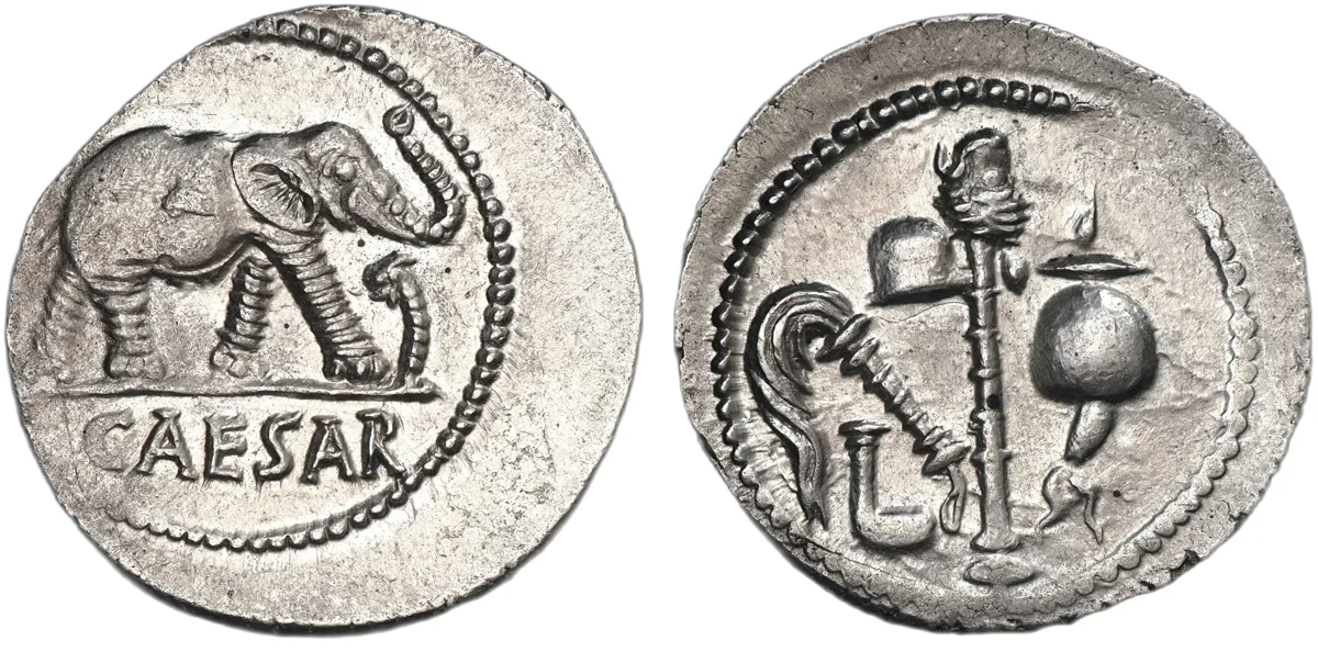 Julius Caesar. 49–44 BC. AR Denarius