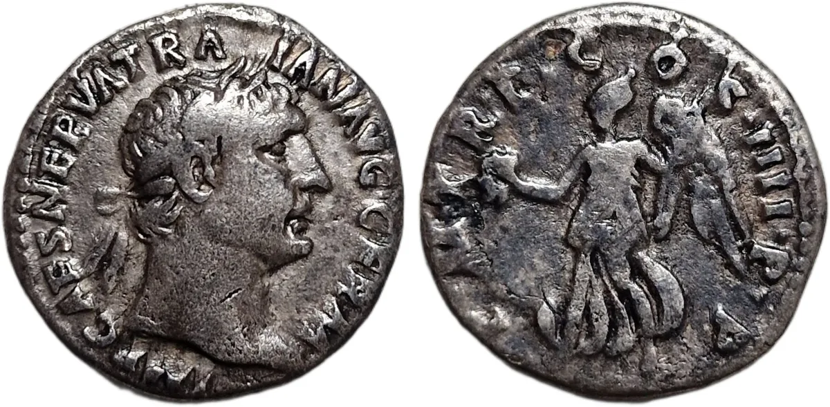 Trajan denarius 98-117AD