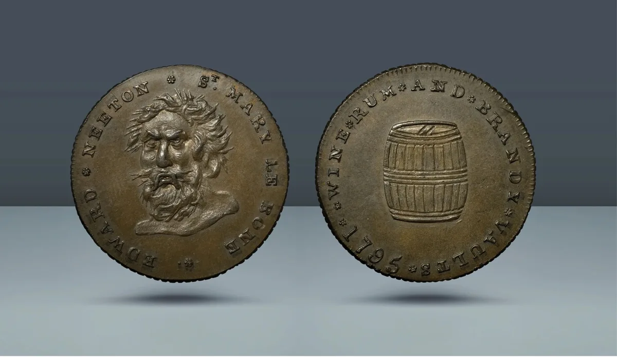 British Token. Middlesex 390. Neeton's. 1795