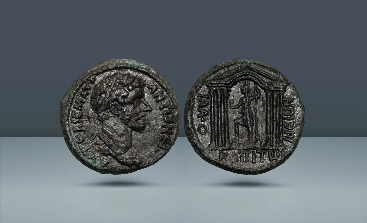 Roman Empire, Decapolis. Marcus Aurelius, 161-180 AD  Capitolias, CY 70 (167/8 CE)