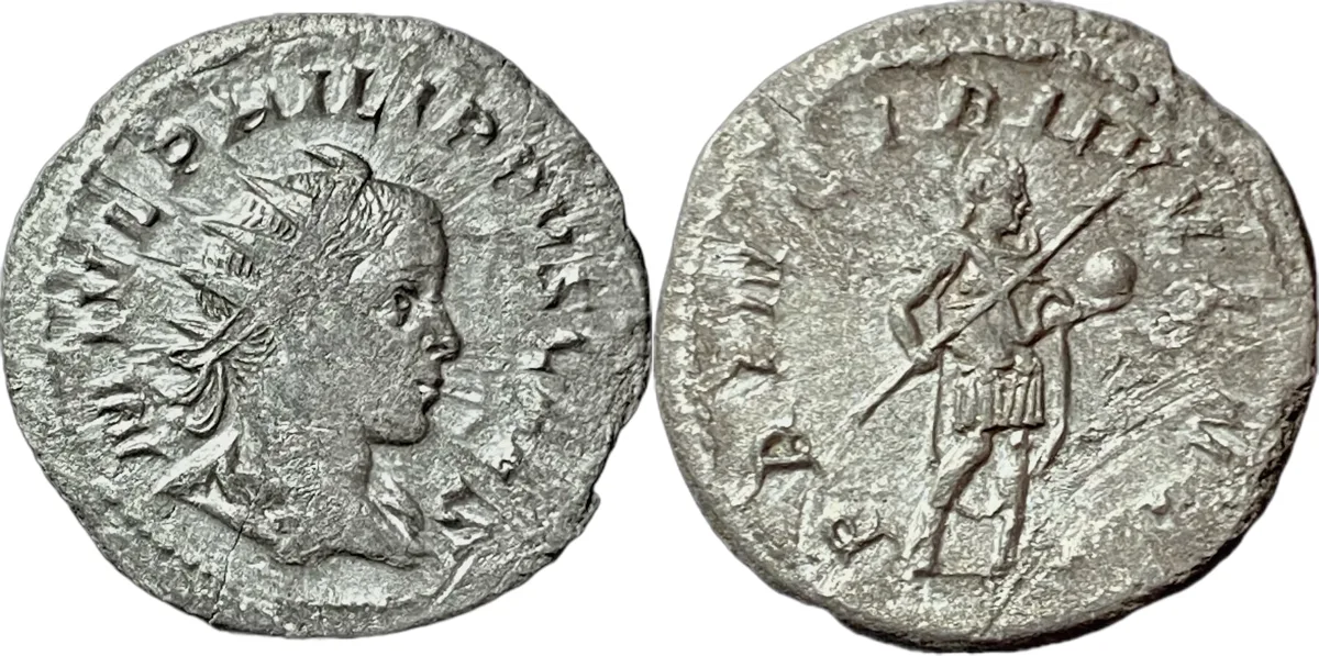 Philip II (244-247 AD) - AR Antoninianus