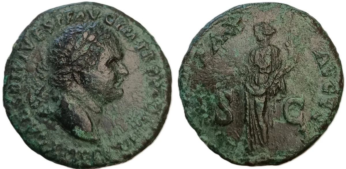 Titus, AD 79-81. AR, Sestertius. Flavian Latin mint in Thrace.