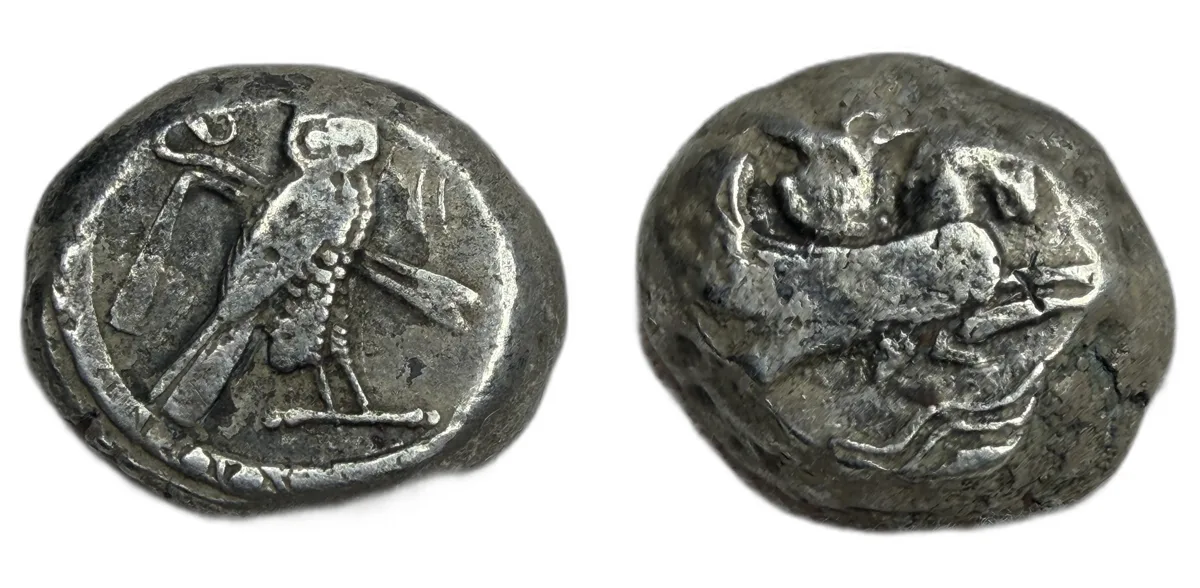 PHOENICIA, Tyre. Circa 377-357 BC. Obv Shekel