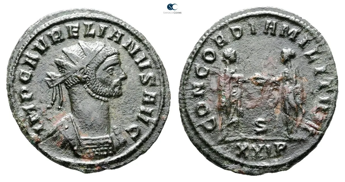 Aurelian. A.D. 270-275. Æ Antoninianus.