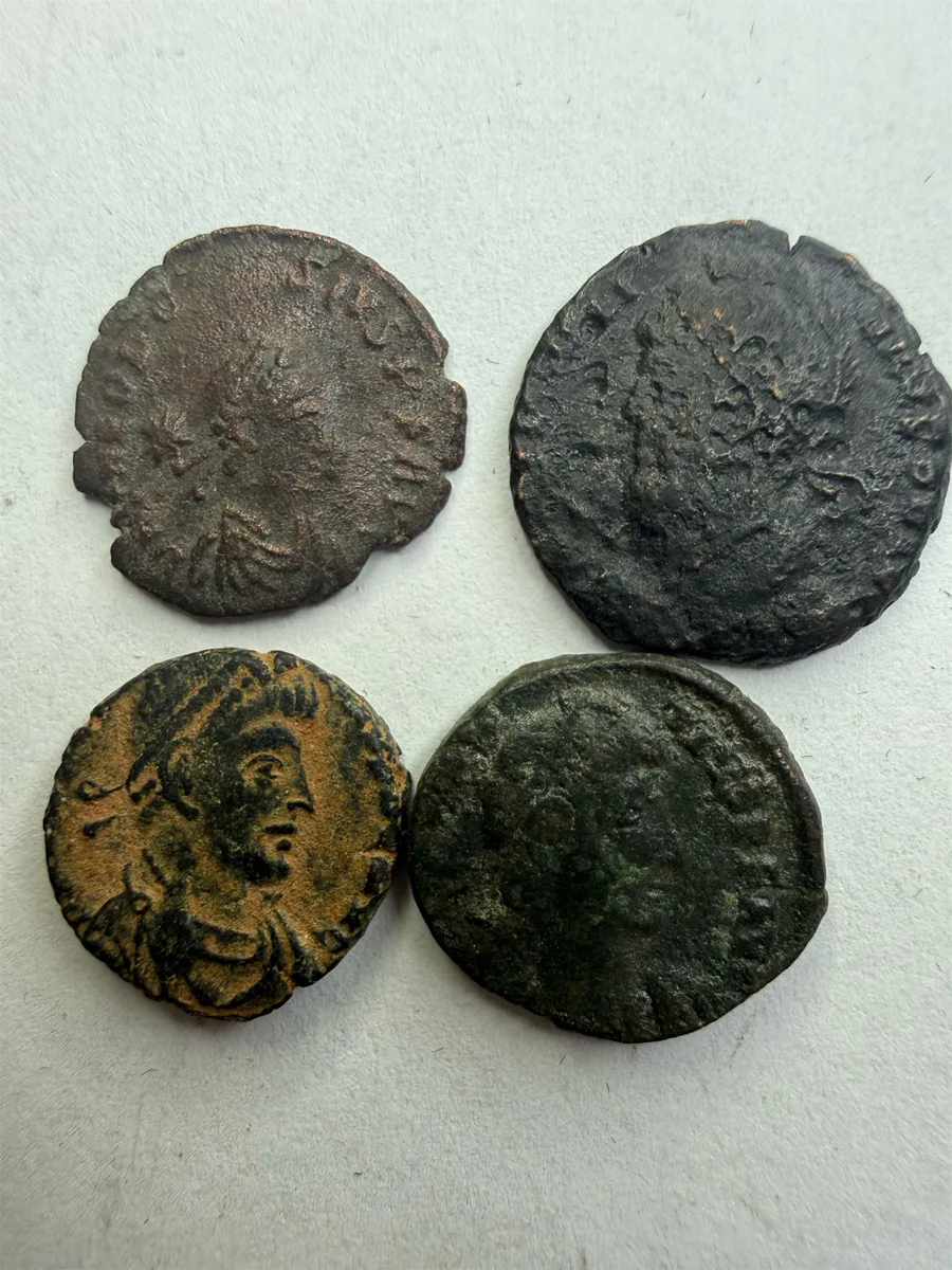 4 LRBC (Late Roman Bronze Coins)