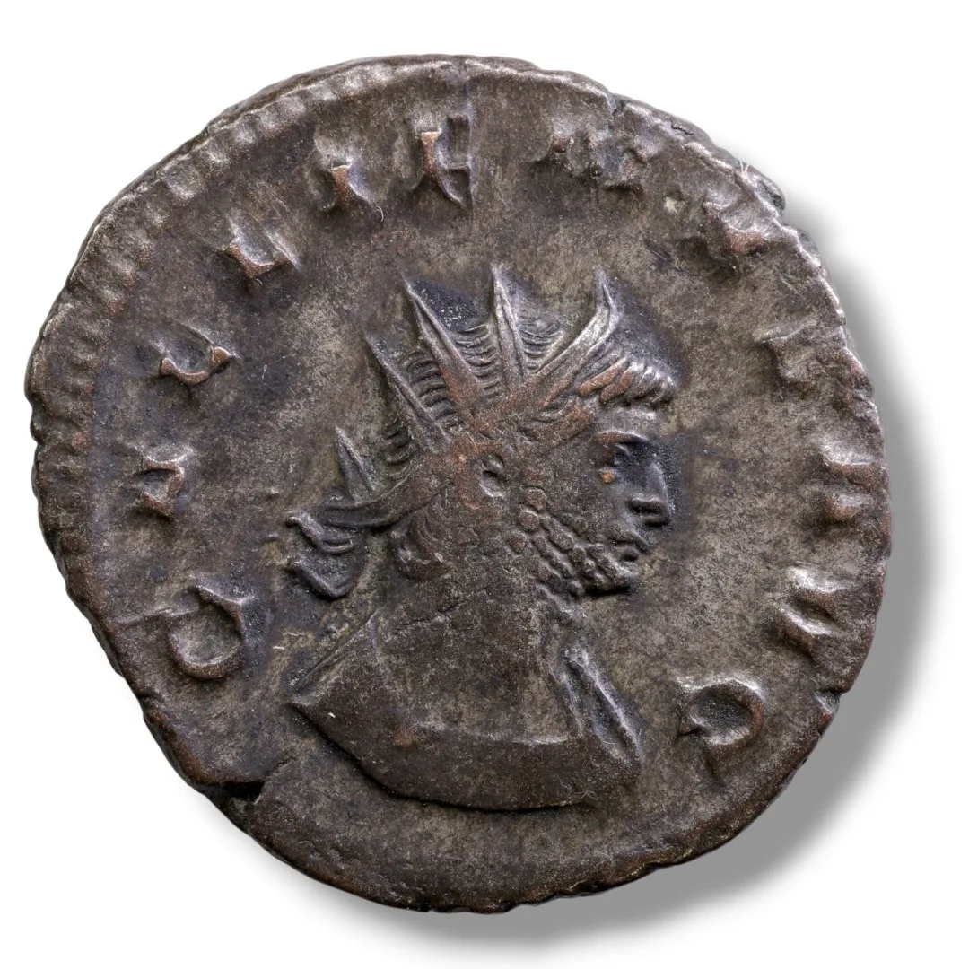 Gallienus, AD 253-268 Billon Antoninianus, Rome (or Siscia) mint, c. AD 264-265