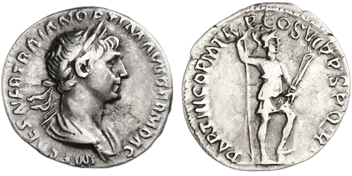 Trajan, 117-138, Denarius