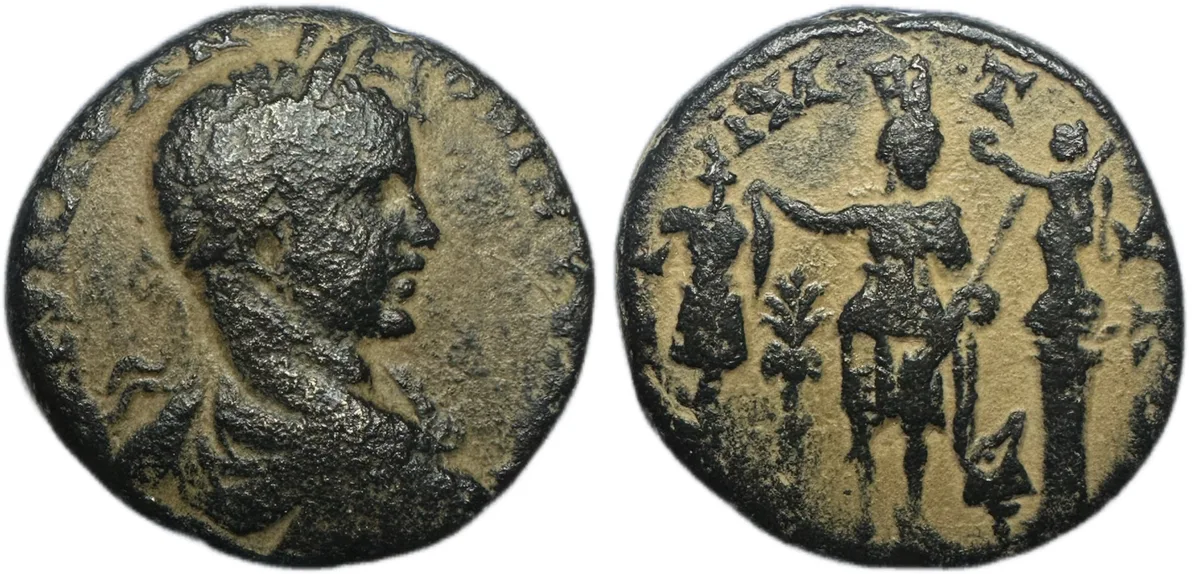 PHOENICIA, Tyre. Elagabalus. AD 218-222